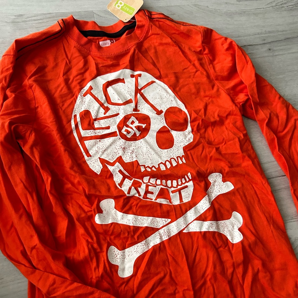 Long Sleeve shirt - Boy - Orange -